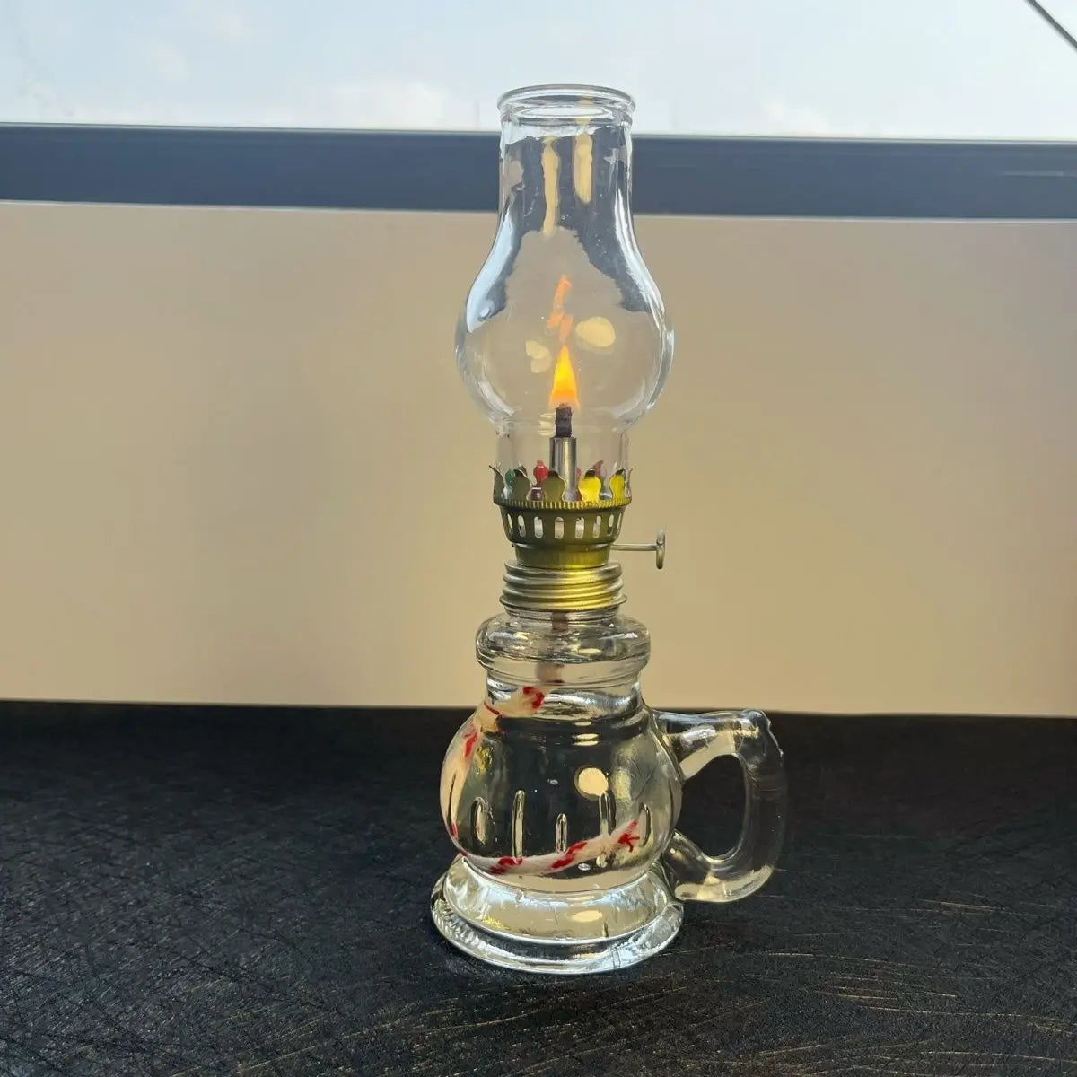 Mini Glass Oil Lamp for Elegant Home Decor - Smarsty