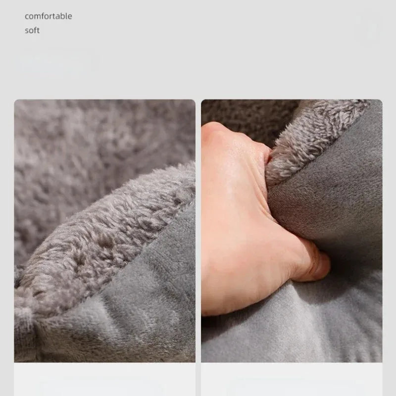 Breathable Plush Cat Bed with Cozy Cushion - Smarsty