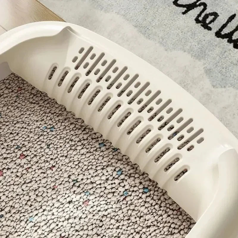 Small Cat Litter Box with Anti-Splash Design - Smarsty