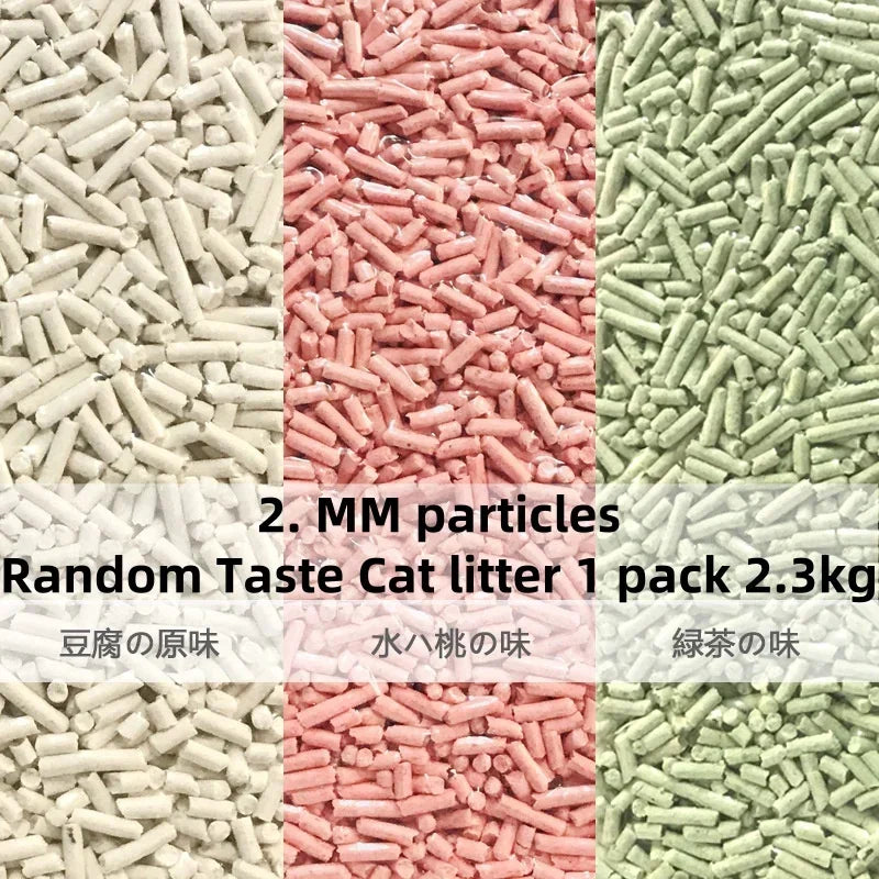 Large Semi Enclosed Cat Litter Box Set with Scoop - Smarsty