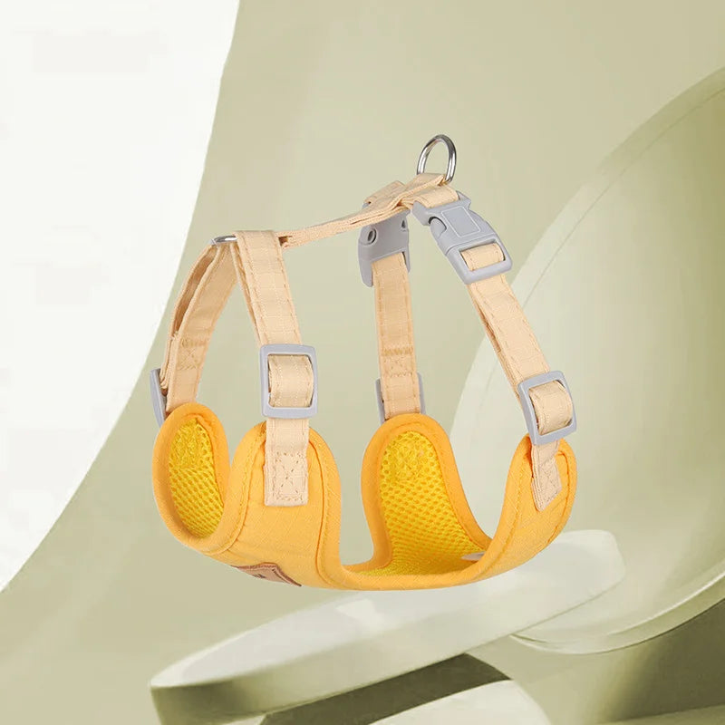 Breathable Pet Harness and Leash Set for Small Dogs and Cats - Smarsty