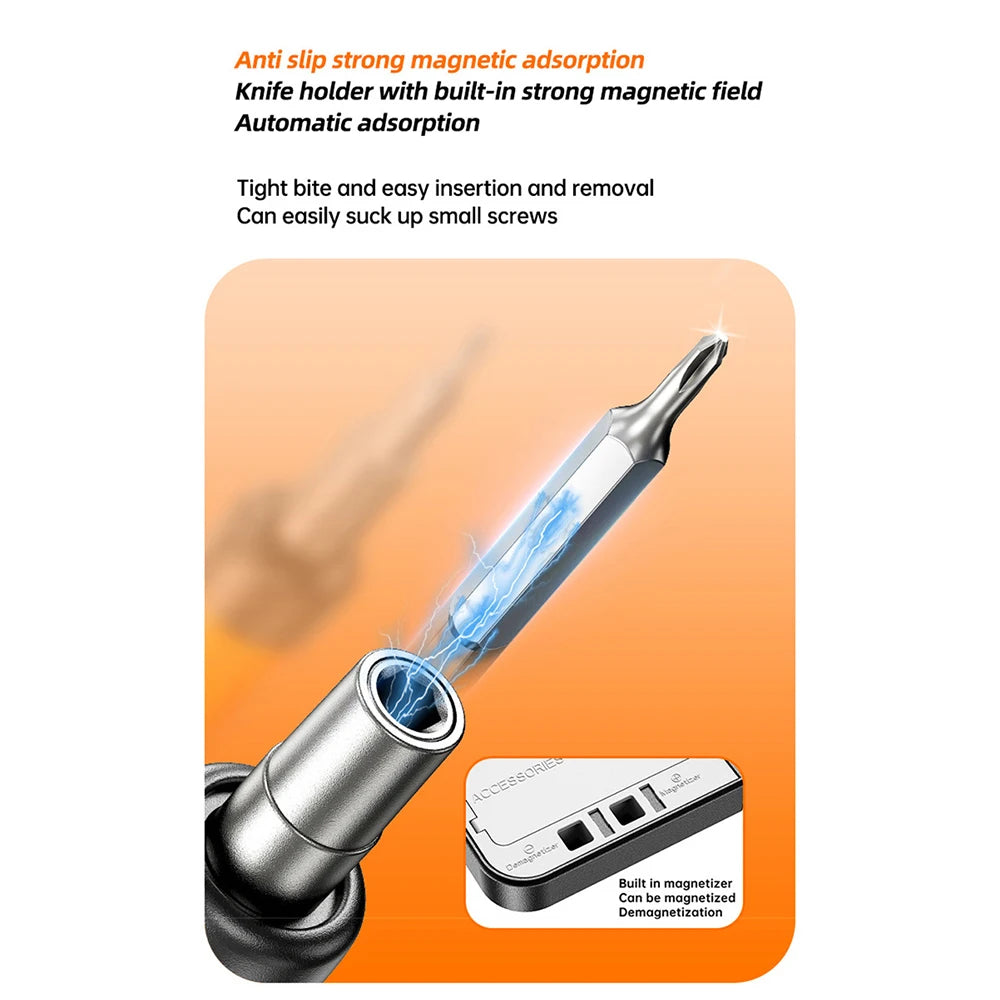 46 In 1 Electric Screwdriver Set for Mobile Repair - Smarsty