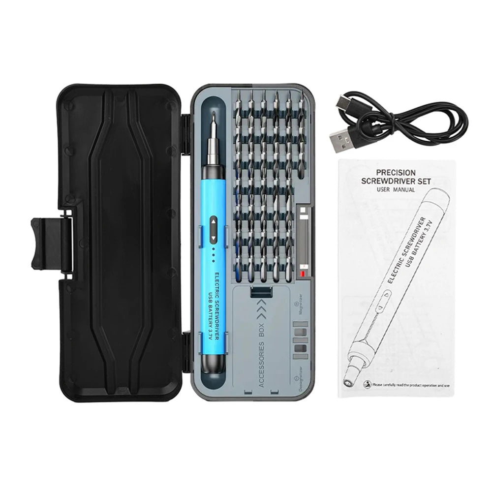 46 In 1 Electric Screwdriver Set for Mobile Repair - Smarsty