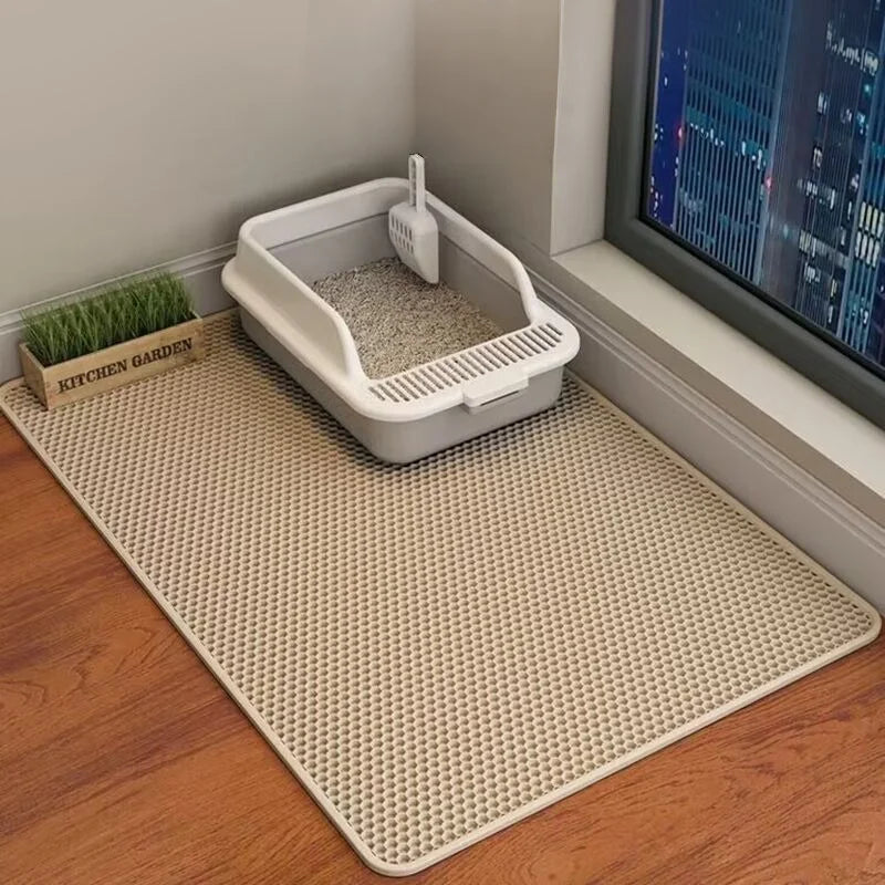 Waterproof Cat Litter Mat Double Layer Non-Slip Design - Smarsty