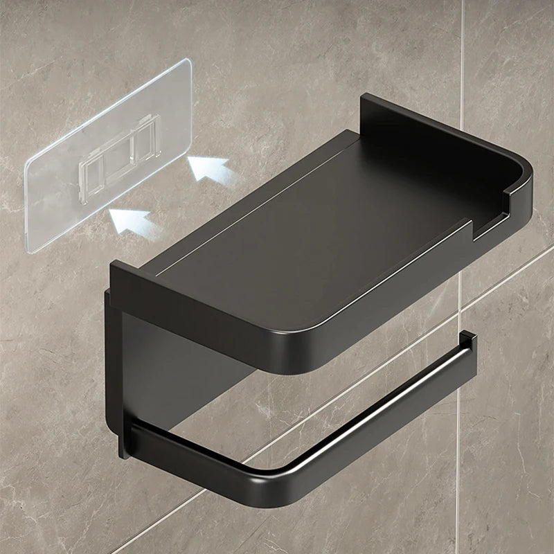 Versatile Plastic Storage Rack for Toilet Paper and Towels - Smarsty