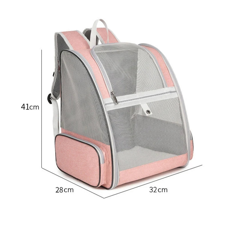 Breathable Cat Carrier Backpack for Travel Convenience - Smarsty