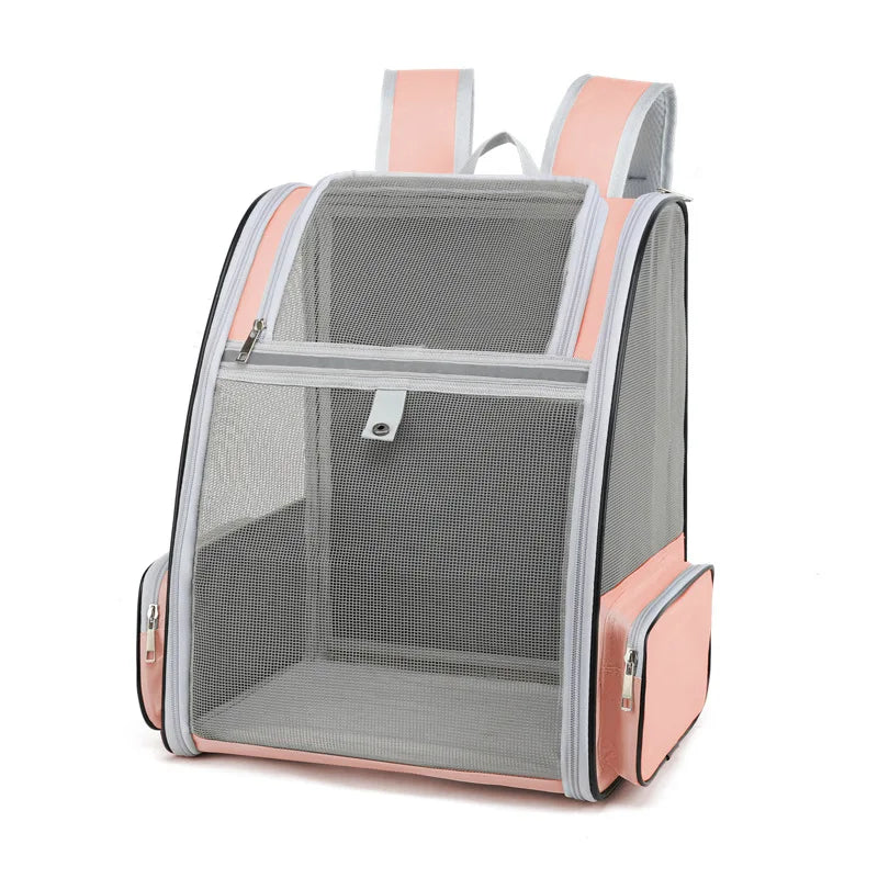 Breathable Cat Carrier Backpack for Travel Convenience - Smarsty