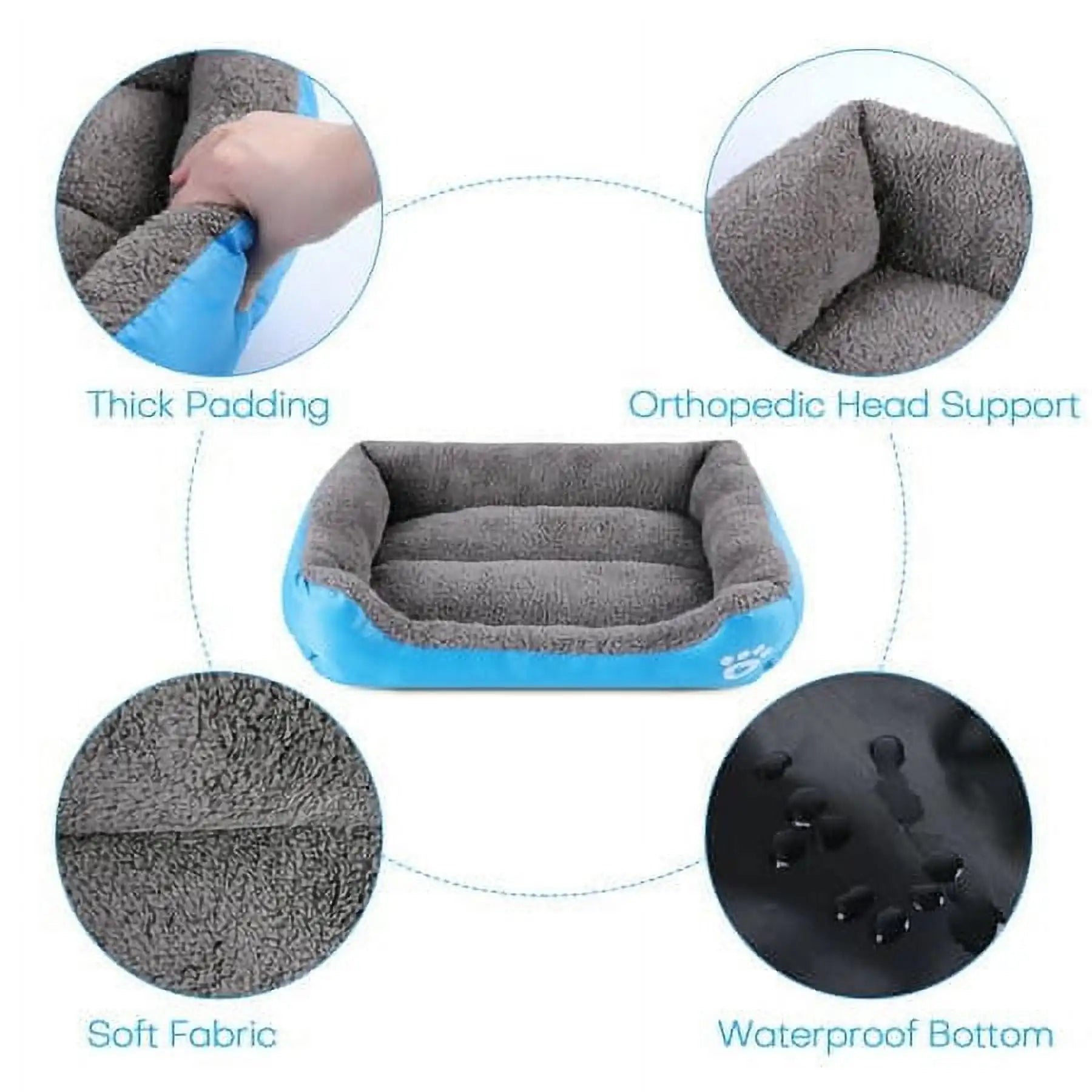 Waterproof Soft Dog Bed for All Sizes - Smarsty