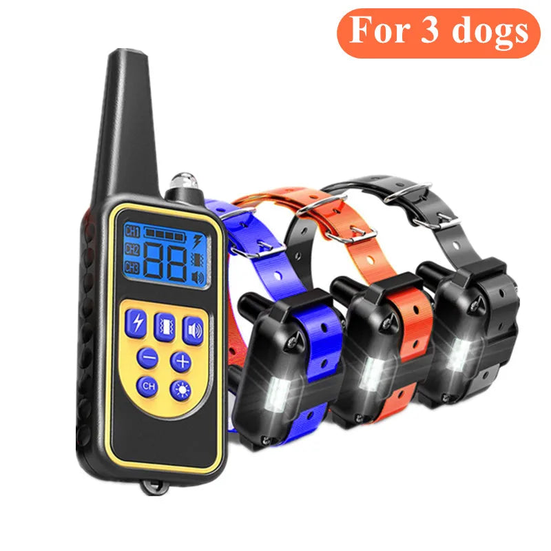 Waterproof Electric Dog Training Collar with Remote Control - Smarsty