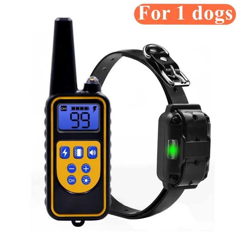 Waterproof Electric Dog Training Collar with Remote Control - Smarsty