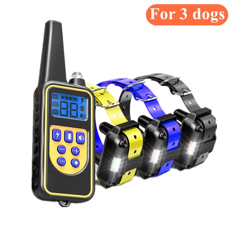 Waterproof Electric Dog Training Collar with Remote Control - Smarsty