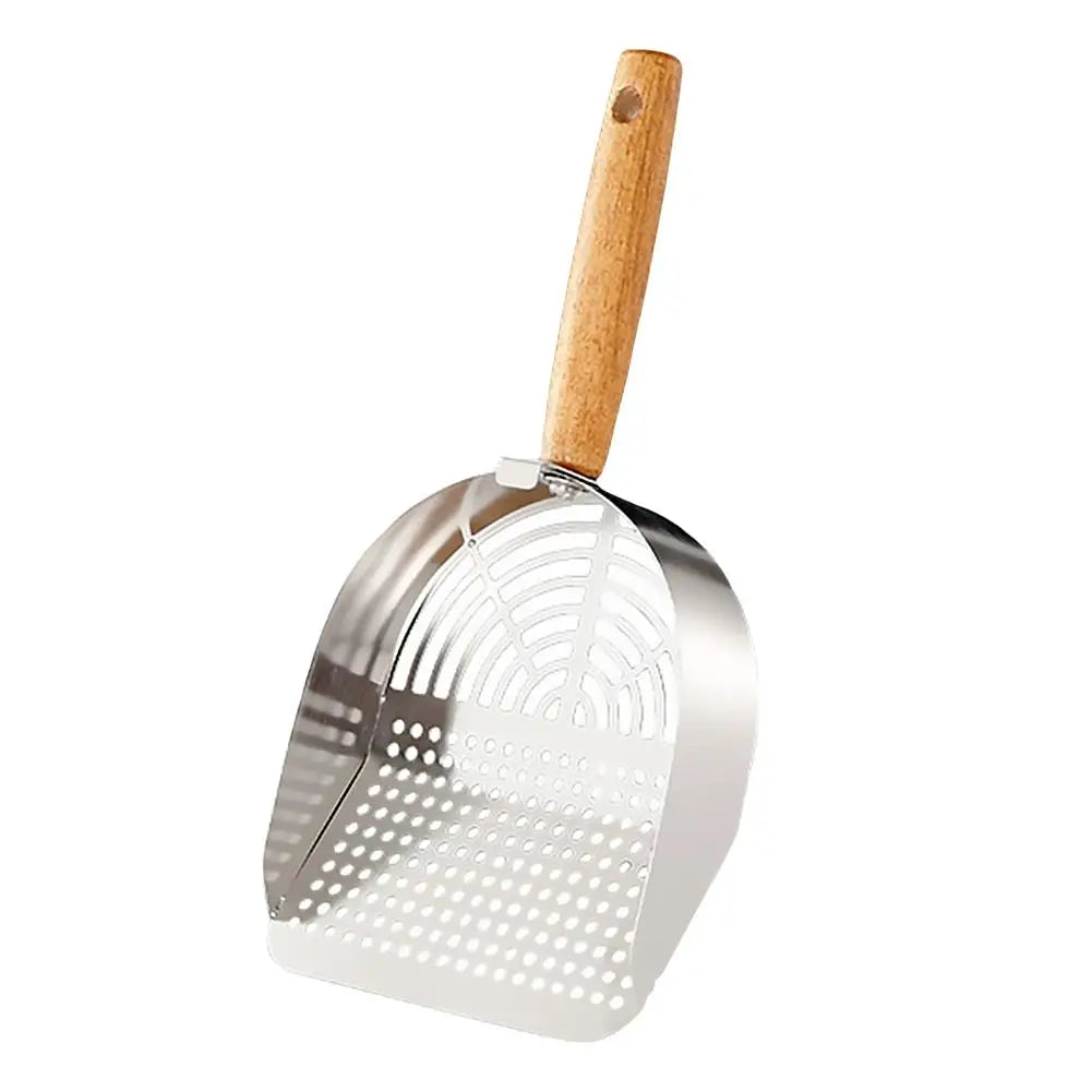 Long Handle Steel Cat Litter Scoop for Easy Cleaning - Smarsty