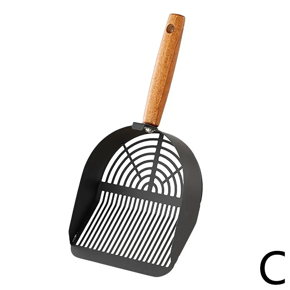 Long Handle Steel Cat Litter Scoop for Easy Cleaning - Smarsty