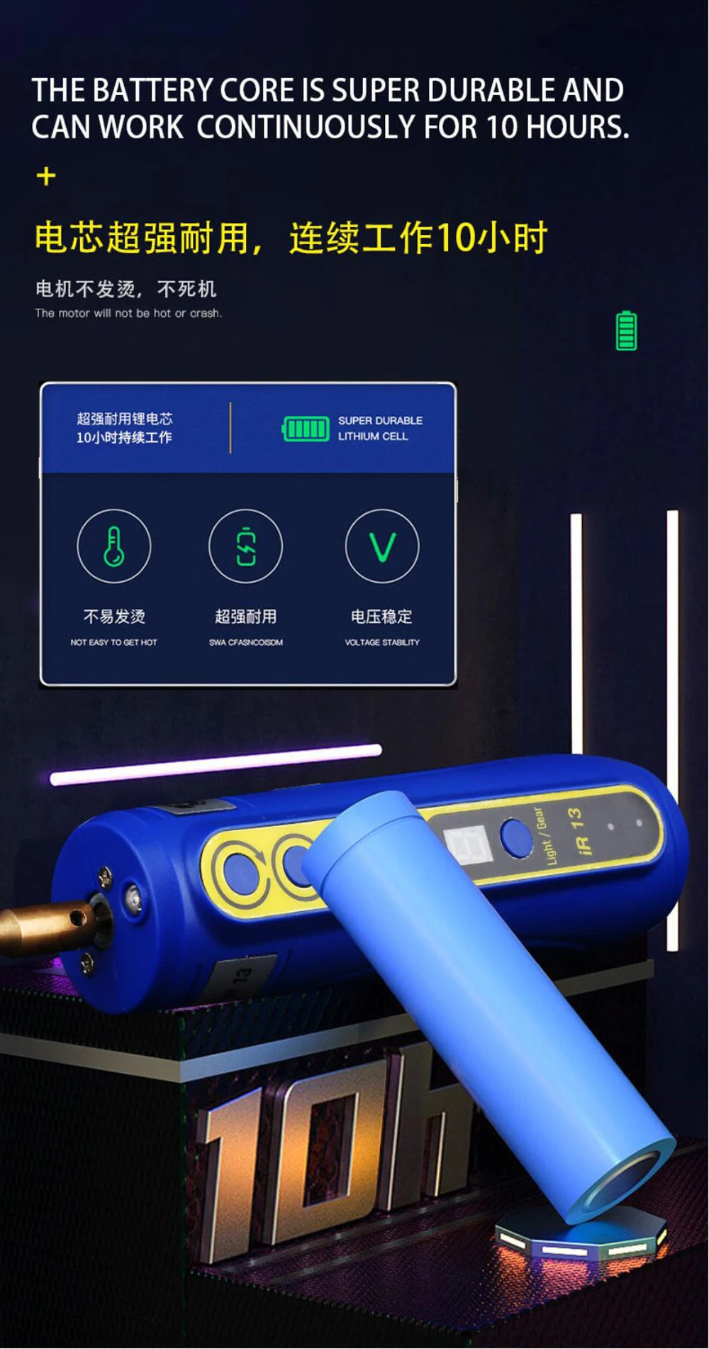 Mechanic OCA Glue Remover Tool with LED Display - Smarsty