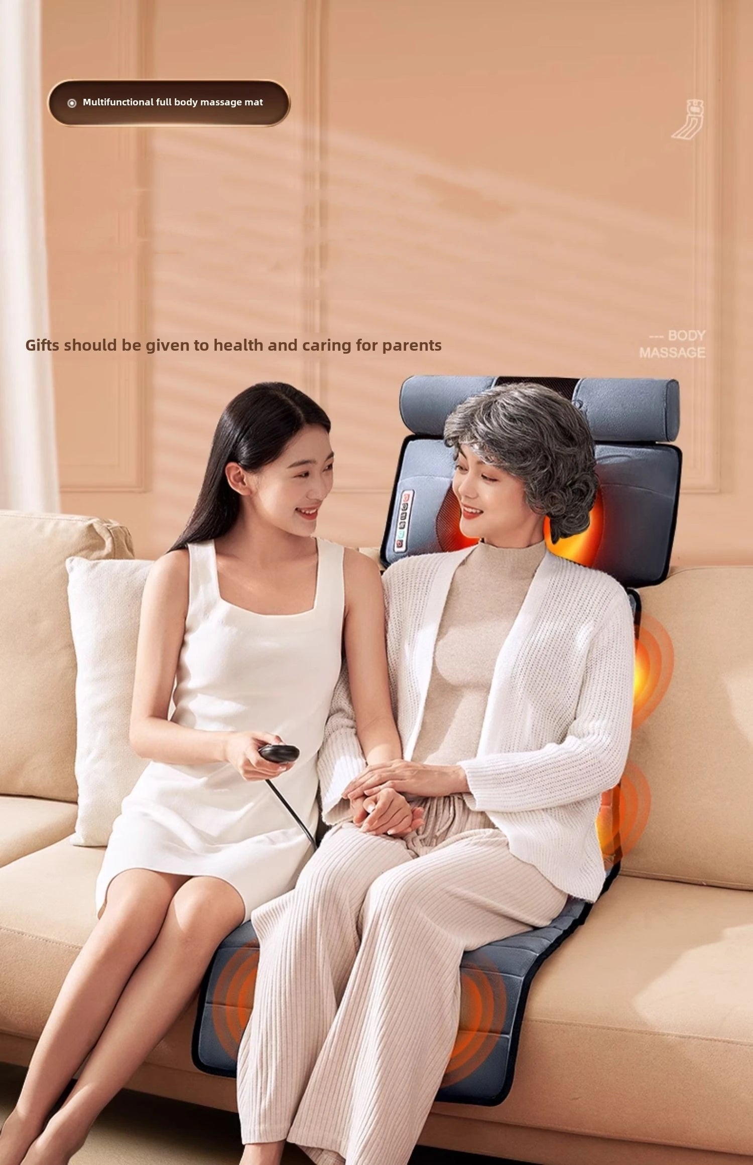 Full Body Massage Pad with 10 Zone Vibration Relief - Smarsty