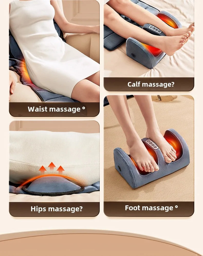 Full Body Massage Pad with 10 Zone Vibration Relief - Smarsty