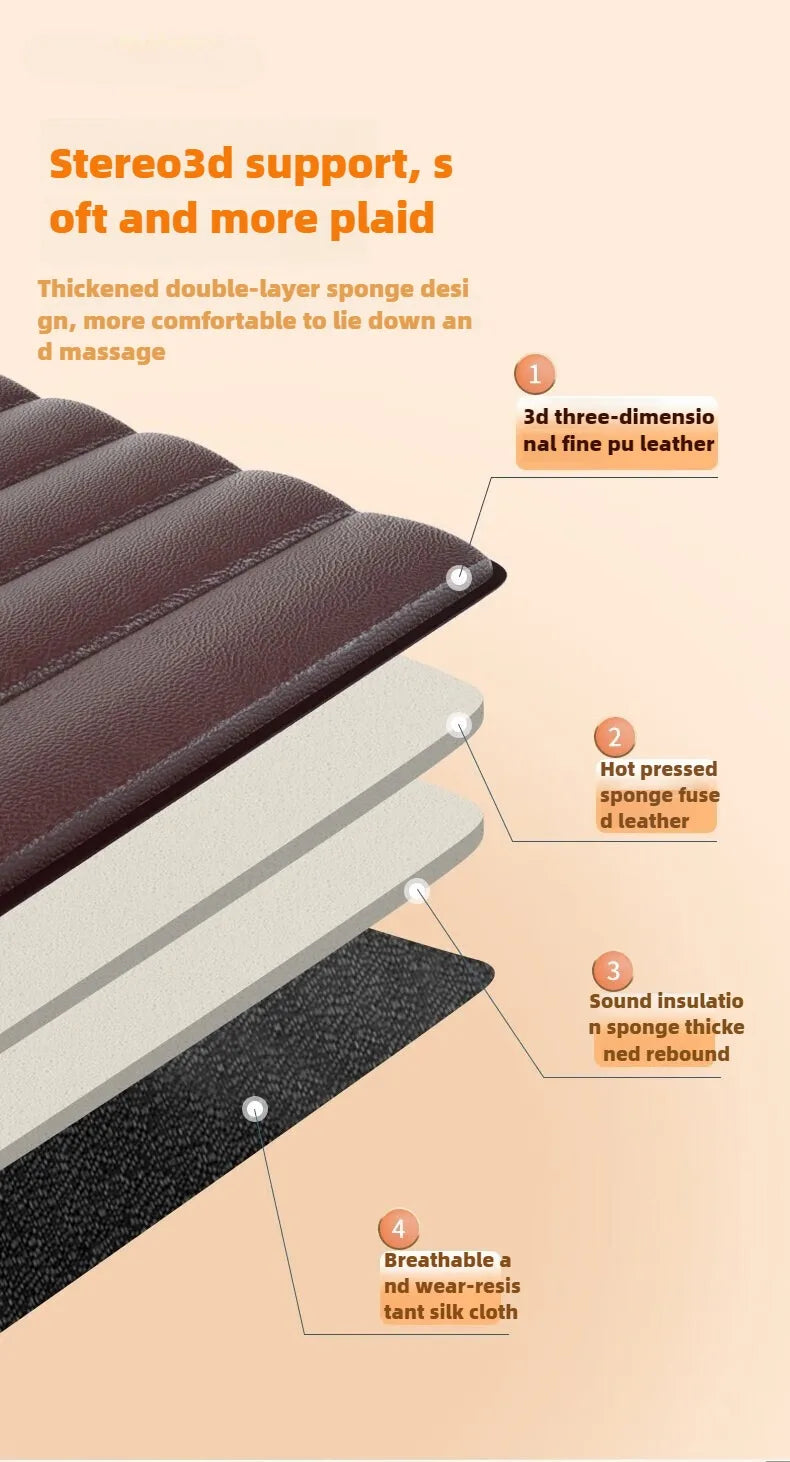 Electric Full Body Massage Mattress With Heating Relaxation Feature - Smarsty