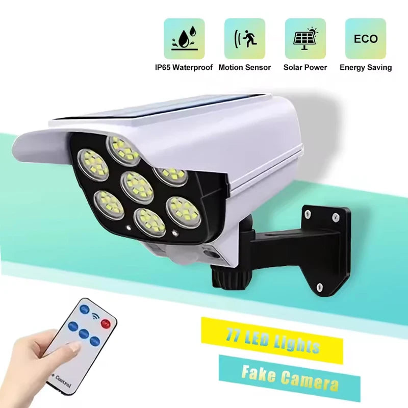 Waterproof Solar LED Wall Light with Remote Control - Smarsty