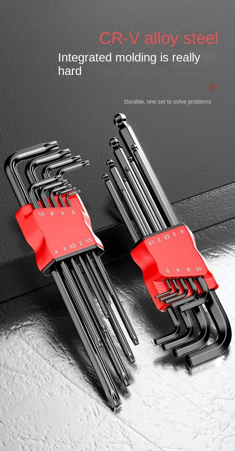 High Strength Hex Wrench Set for Precision Tasks - Smarsty