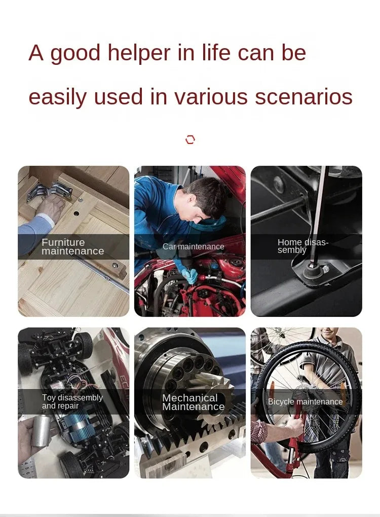 High Strength Hex Wrench Set for Precision Tasks - Smarsty