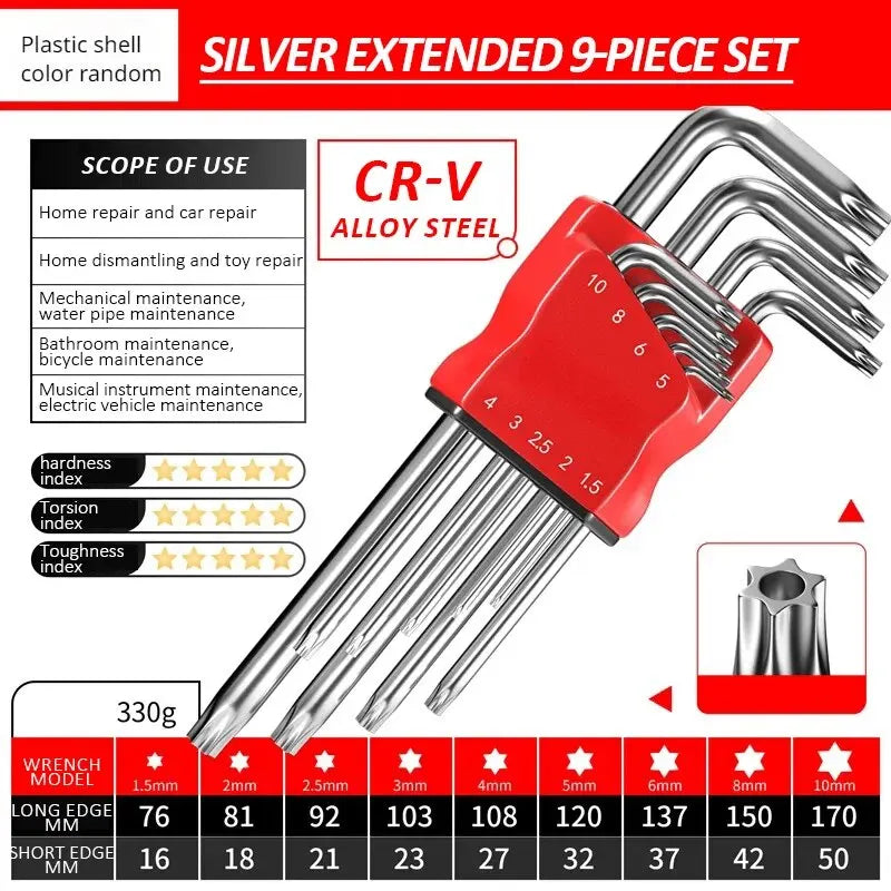 High Strength Hex Wrench Set for Precision Tasks - Smarsty