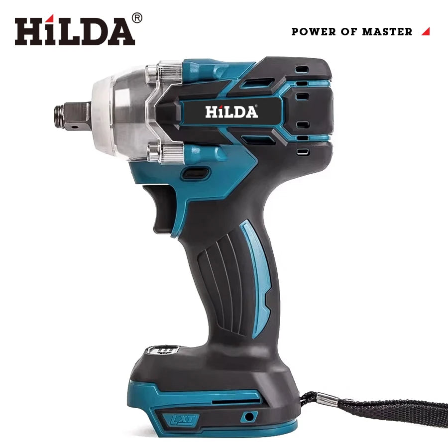 HILDA 18V Cordless Impact Wrench for Car Repair - Smarsty