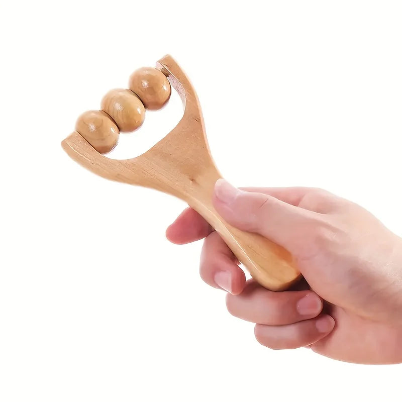 Compact Wooden Massager for Full Body Relaxation - Smarsty