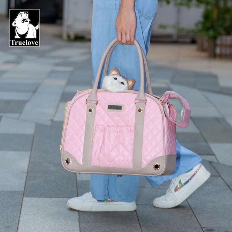 Breathable Pet Carrier Handbag for Small Dogs and Cats - Smarsty