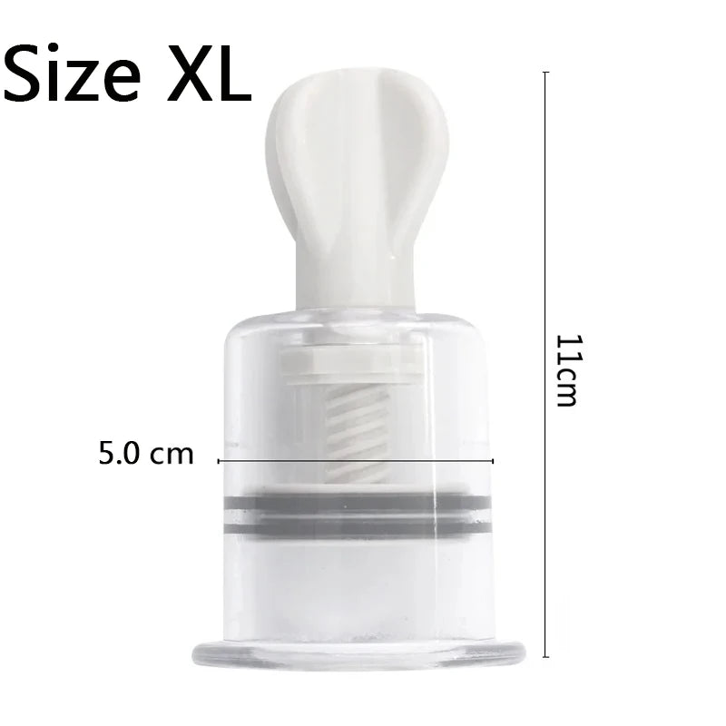 Vacuum Suction Cupping Cups for Nipple Enhancement - Smarsty