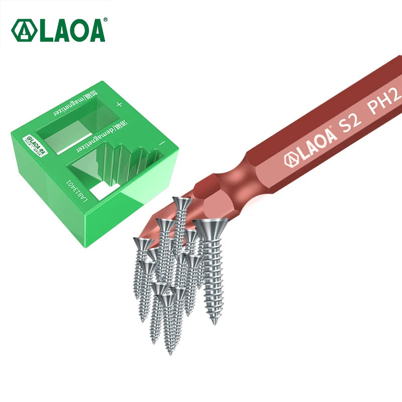 LAOA Screwdriver Magnetizer Demagnetizer Tool for Enhanced Functionality - Smarsty