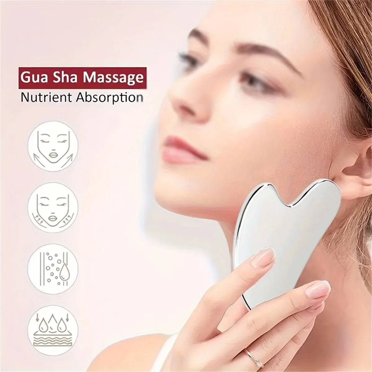 Stainless Steel Gua Sha Board for Radiant Skin - Smarsty
