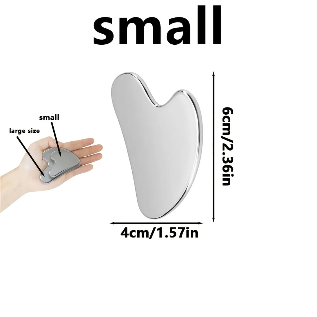 Stainless Steel Gua Sha Board for Radiant Skin - Smarsty