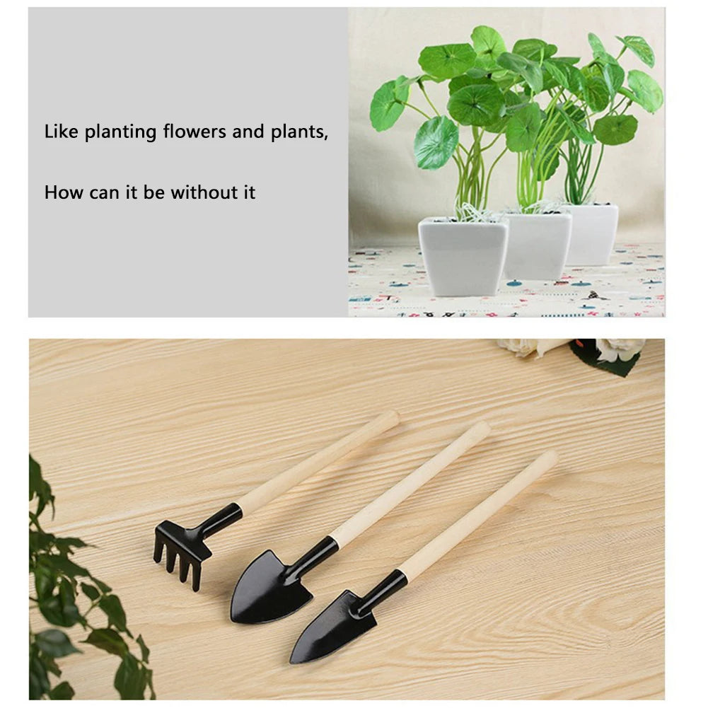 Mini Gardening Tools Set for Kids Easy Planting - Smarsty
