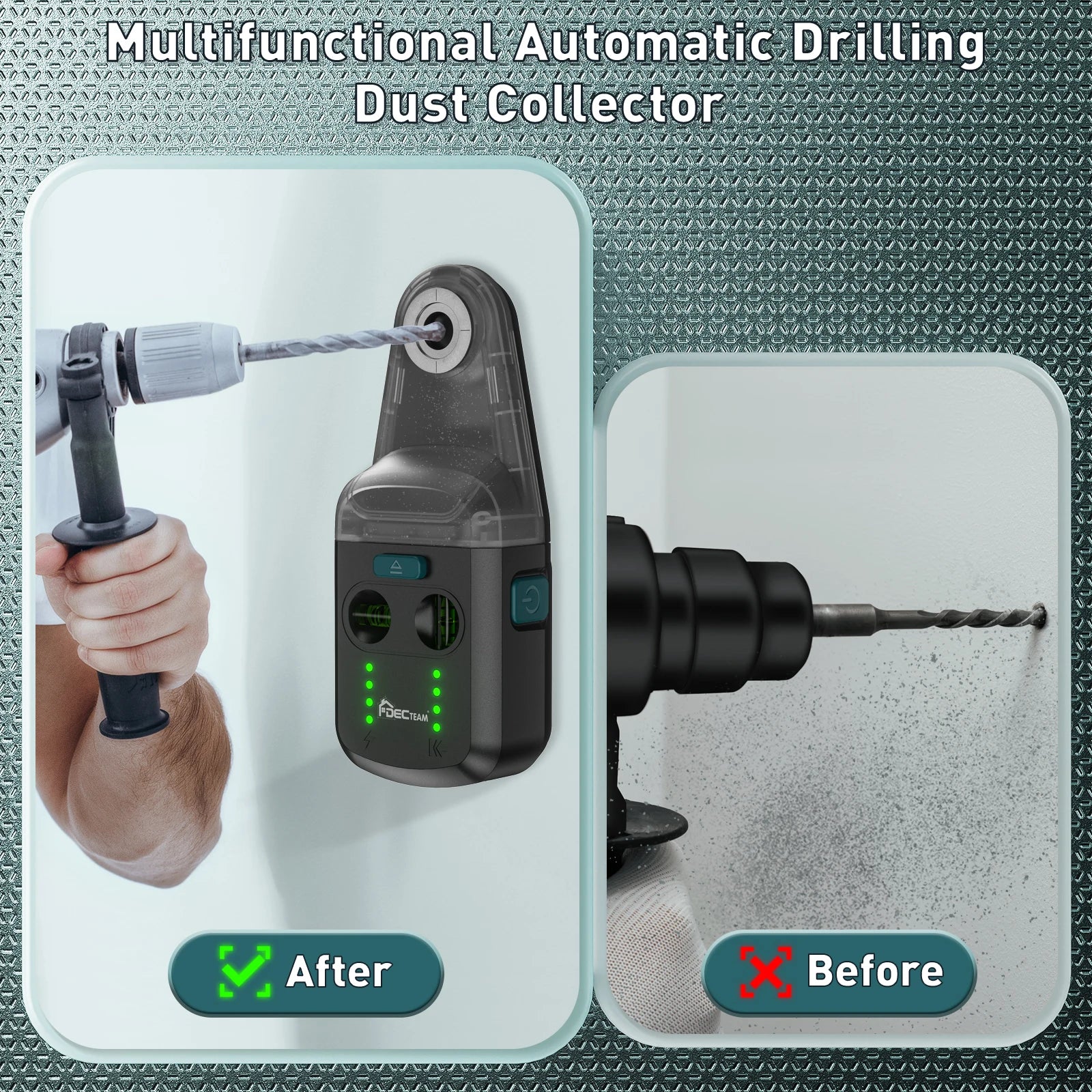 Green Laser Level Dust Collector with Vacuum Function - Smarsty