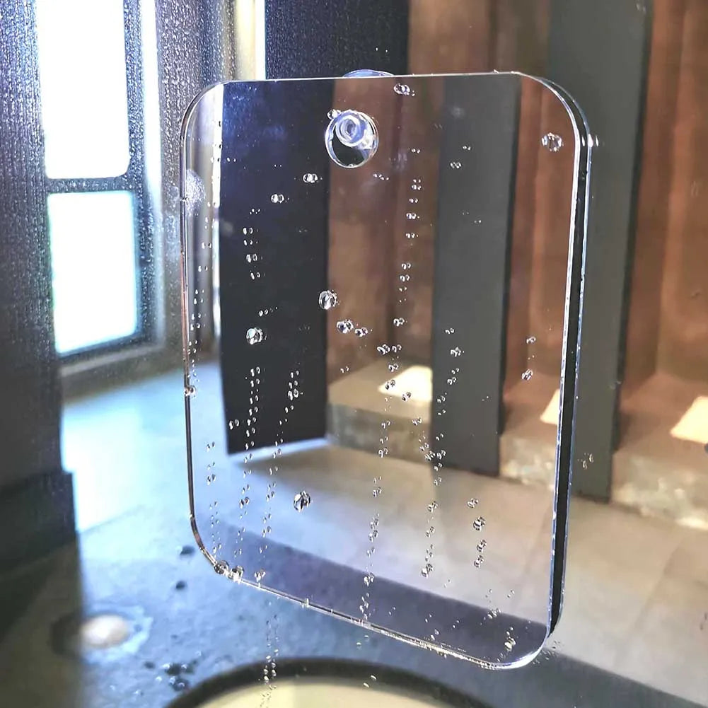 Portable Acrylic Makeup Mirror for Travel and Shower - Smarsty