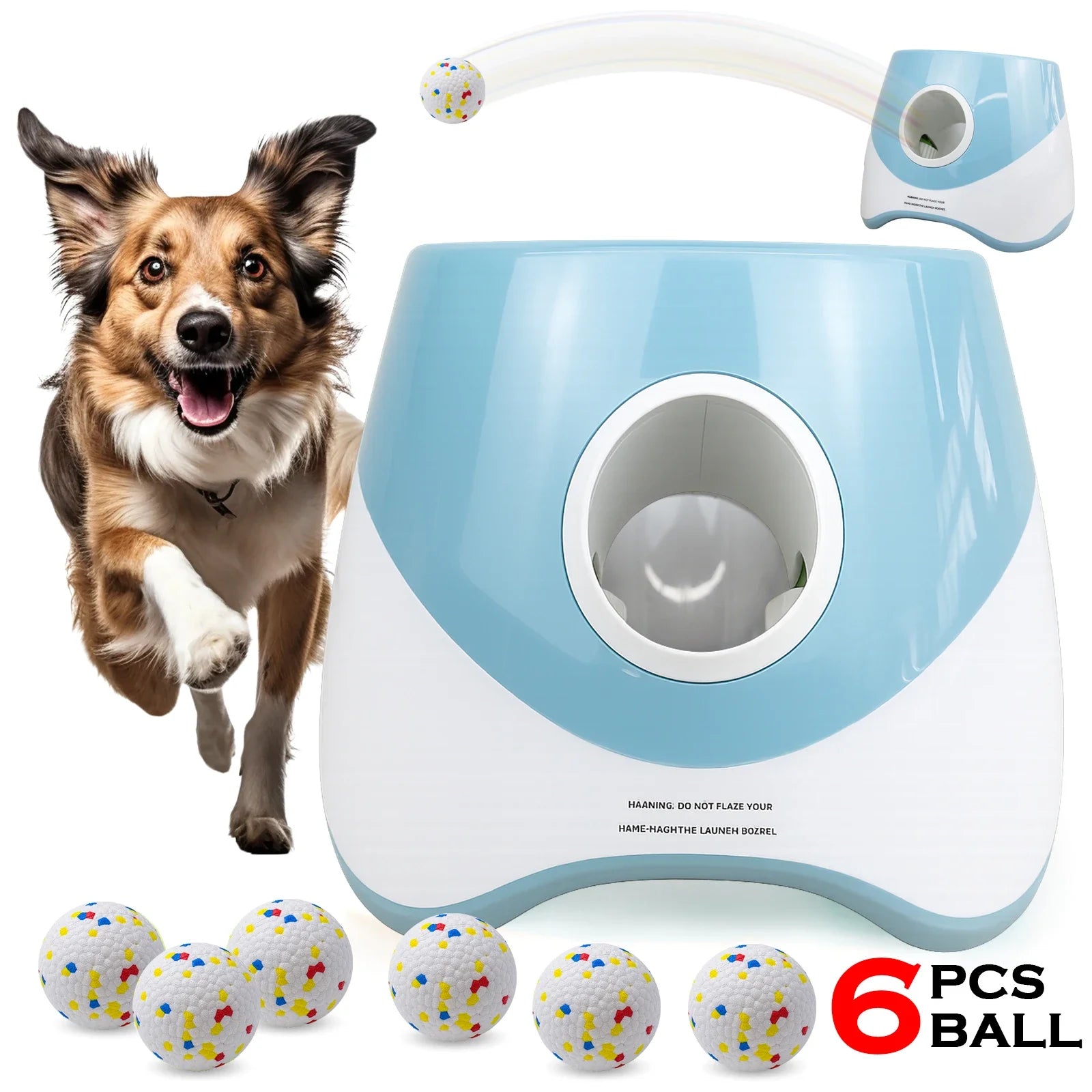 Automatic Dog Tennis Ball Launcher for Interactive Fun - Smarsty