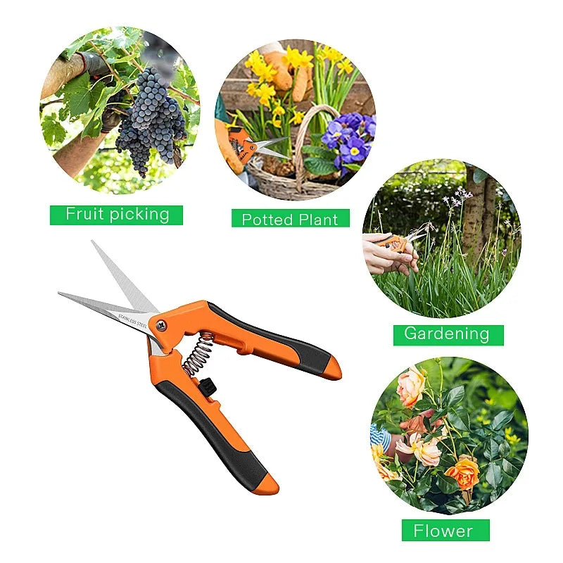 Precision Metal Pruning Shears for Bonsai and Gardening - Smarsty