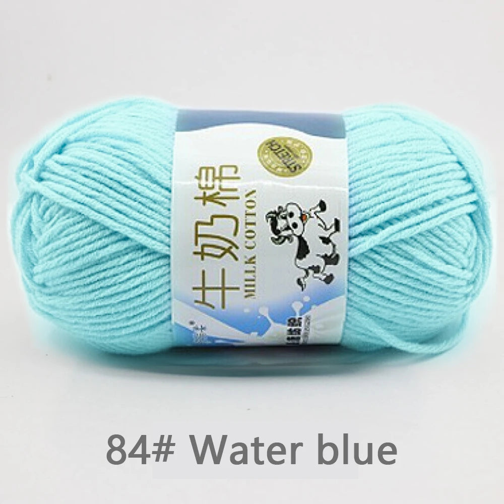 Milk Cotton Yarn Set for Soft Warm Baby Sweaters - Smarsty