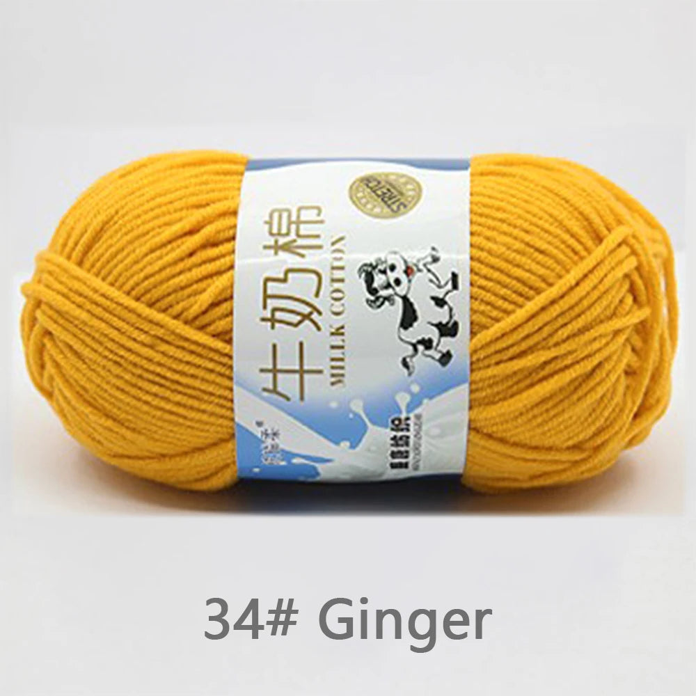 Milk Cotton Yarn Set for Soft Warm Baby Sweaters - Smarsty