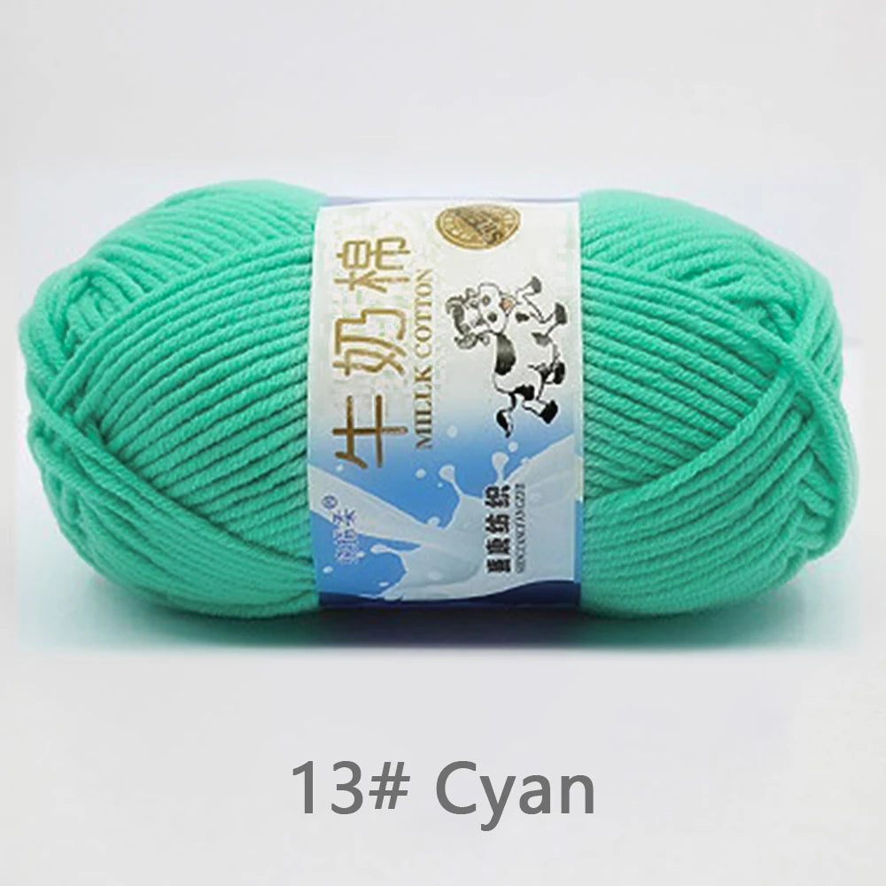 Milk Cotton Yarn Set for Soft Warm Baby Sweaters - Smarsty