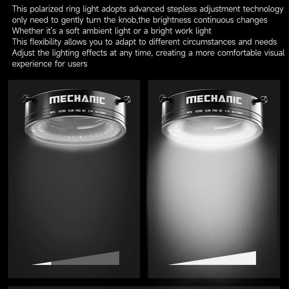 Mechanic LS720 Plus Polarized Microscope Ring Light - Smarsty