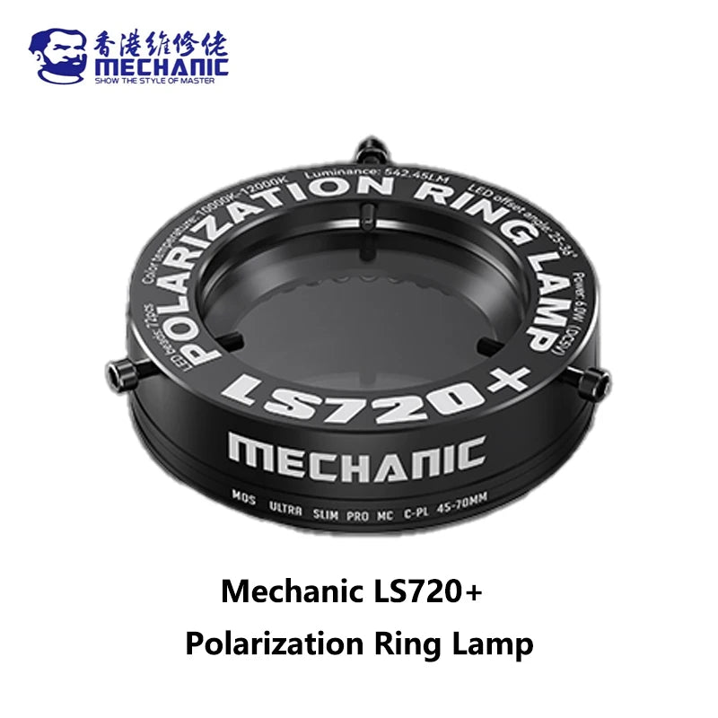 Mechanic LS720 Plus Polarized Microscope Ring Light - Smarsty