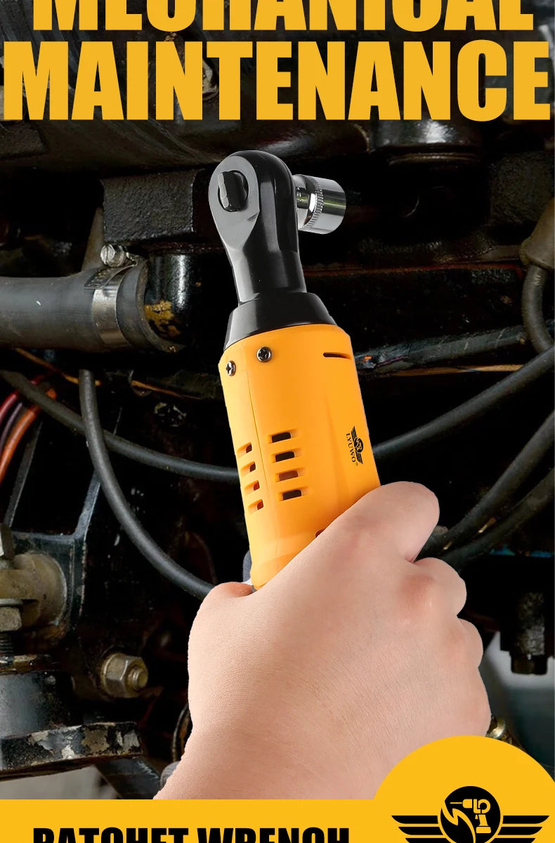 Lyuwo 12V Rechargeable Electric Ratchet Set for Easy Automobile Maintenance - Smarsty