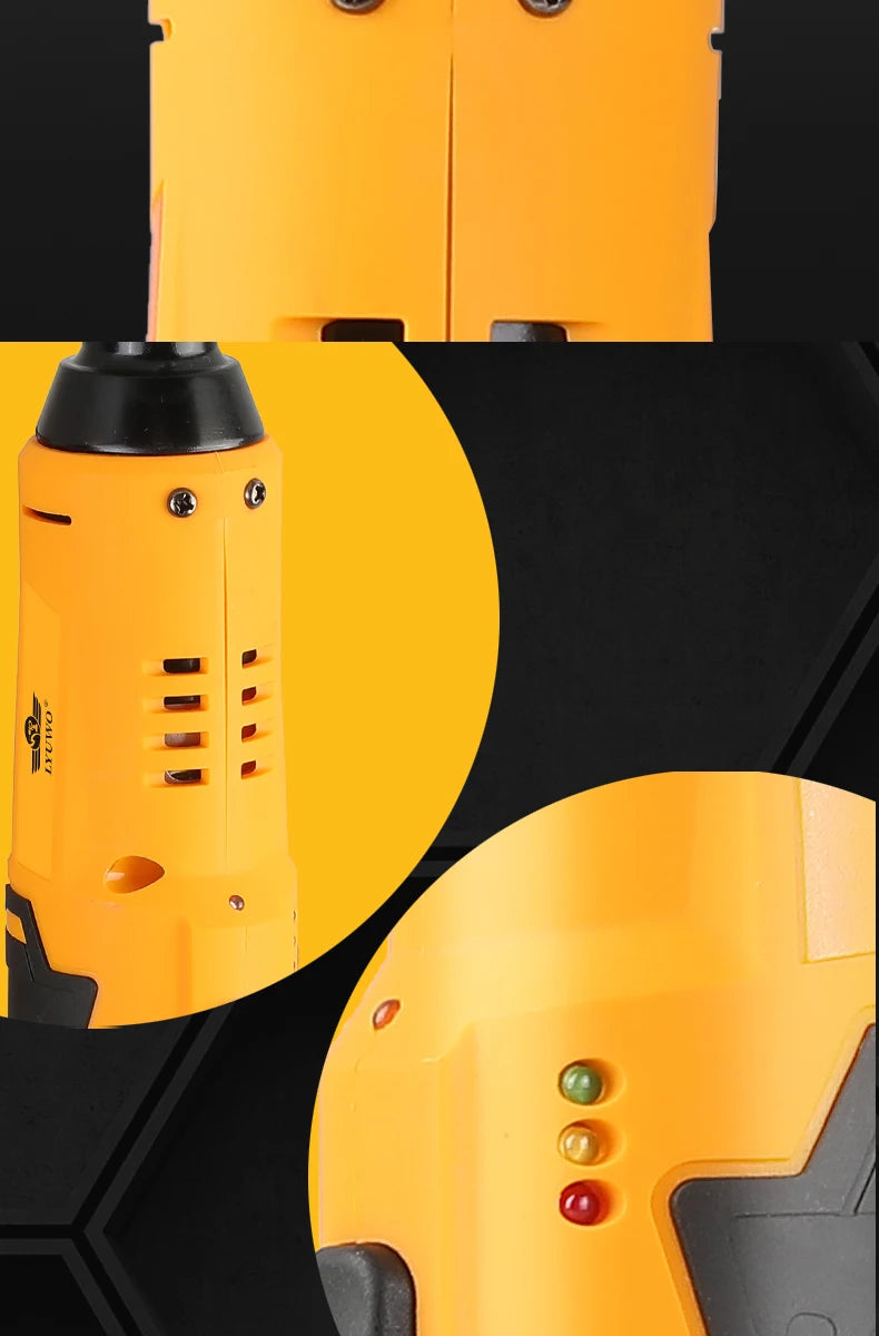 Lyuwo 12V Rechargeable Electric Ratchet Set for Easy Automobile Maintenance - Smarsty