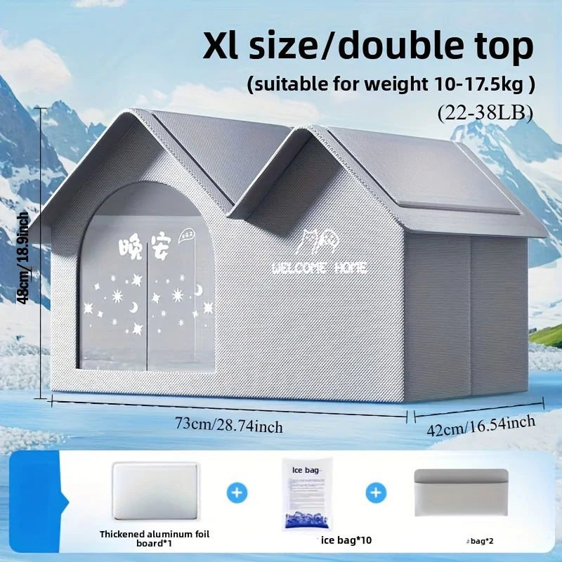 Heat Reflective Insulation Cool Cat House - Smarsty