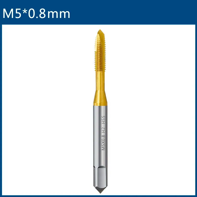 HSS Titanium Coated Tap Drill Bit Set for Precision Threading - Smarsty