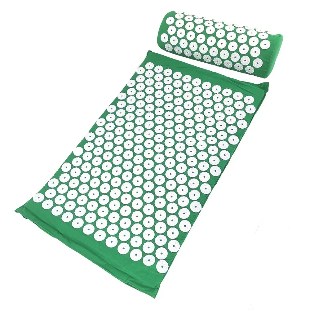 Acupressure Mat and Pillow Set for Pain Relief - Smarsty