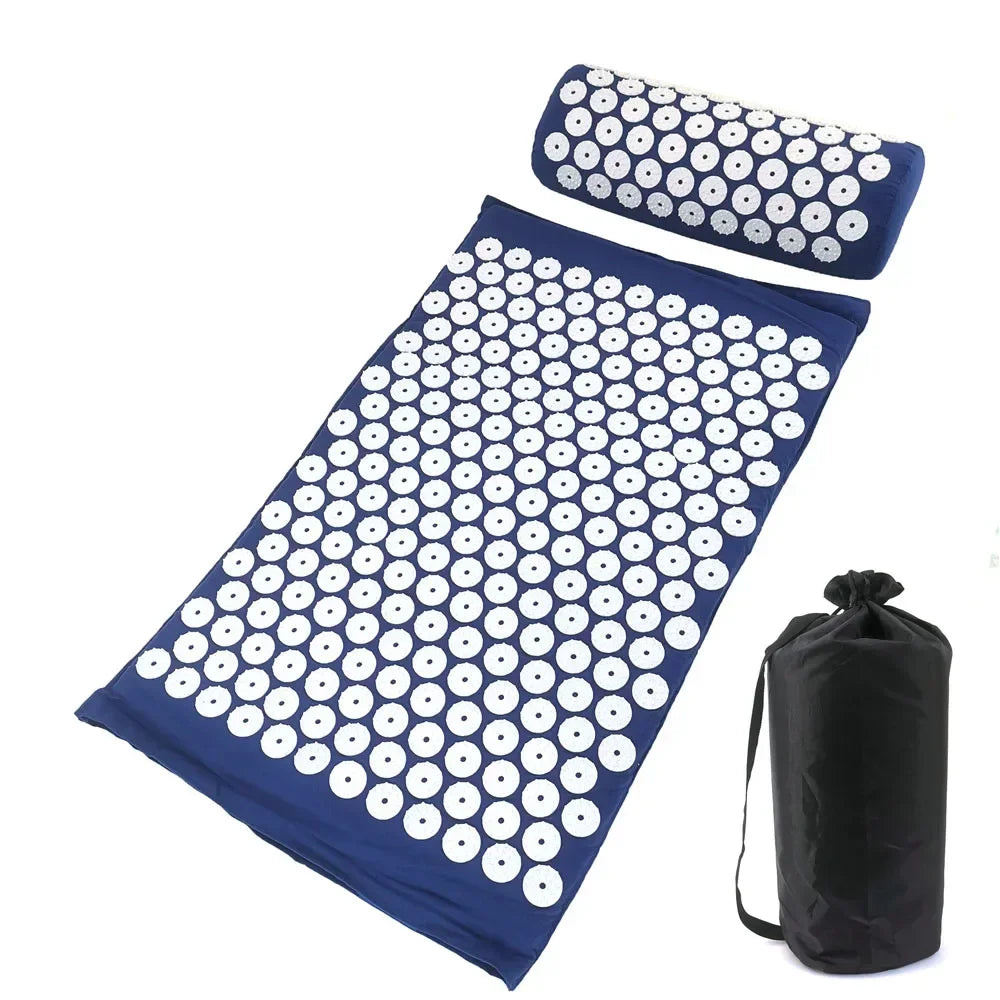 Acupressure Mat and Pillow Set for Pain Relief - Smarsty