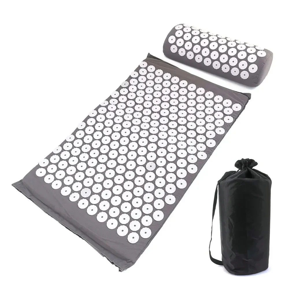 Acupressure Mat and Pillow Set for Pain Relief - Smarsty