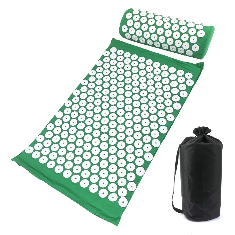 Acupressure Mat and Pillow Set for Pain Relief - Smarsty